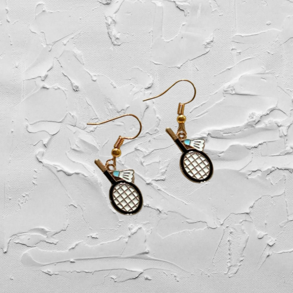 Badminton Earrings