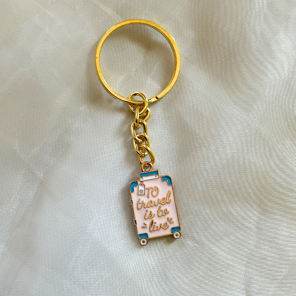Travel Suitcase Keychain
