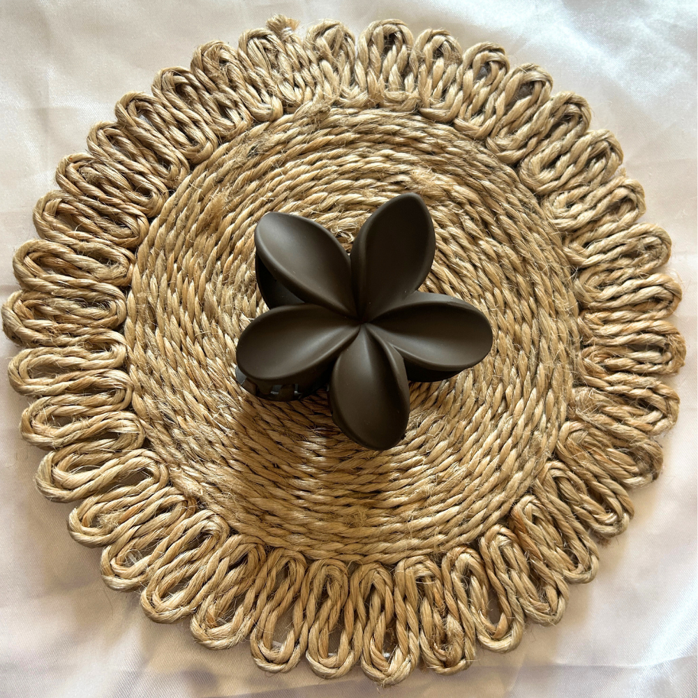 Flower Claw Clip - Medium