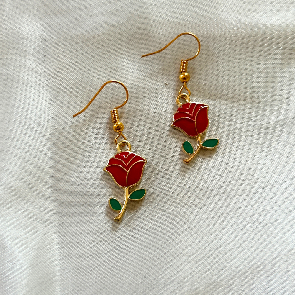 Rose Earrings