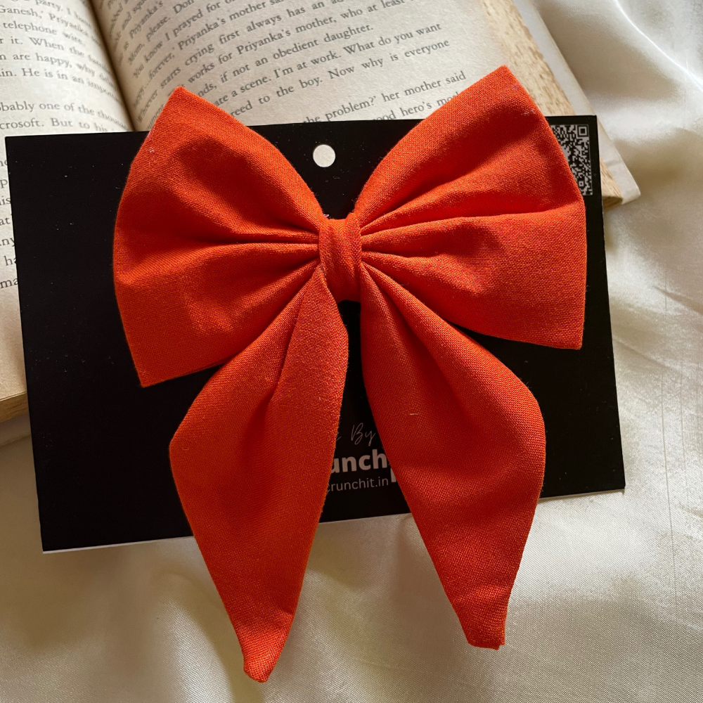 Fire - Pigtail Bow