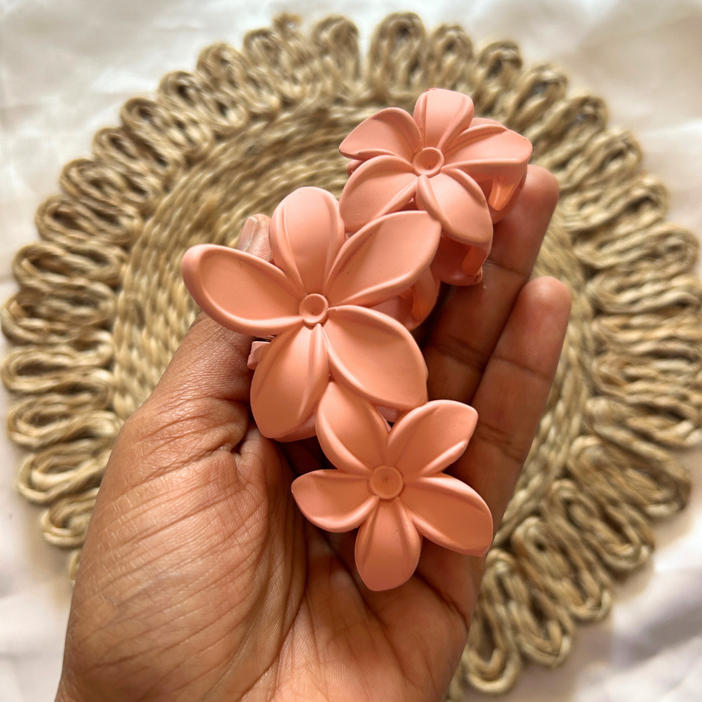 Flower Claw Clip - Large