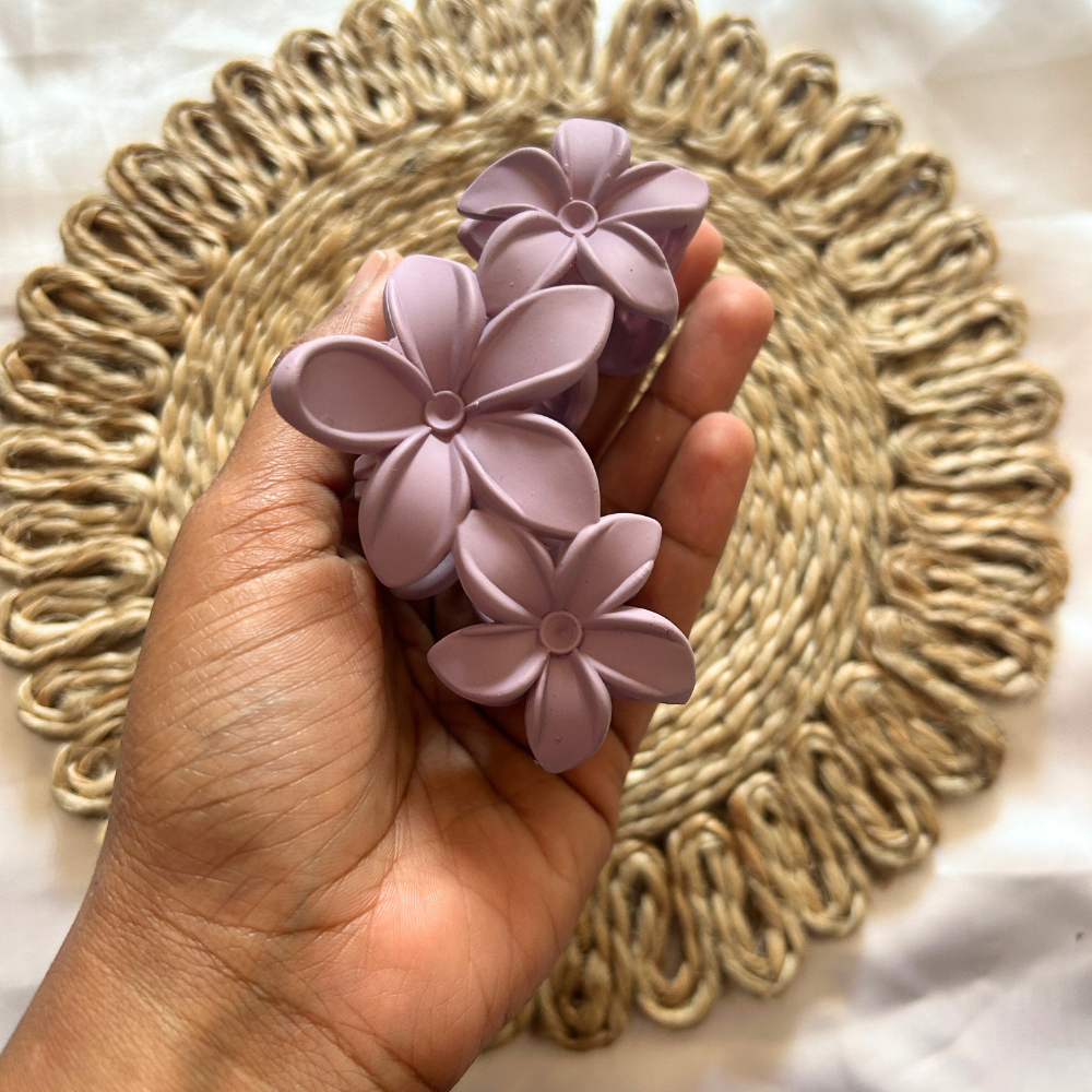 Flower Claw Clip - Large