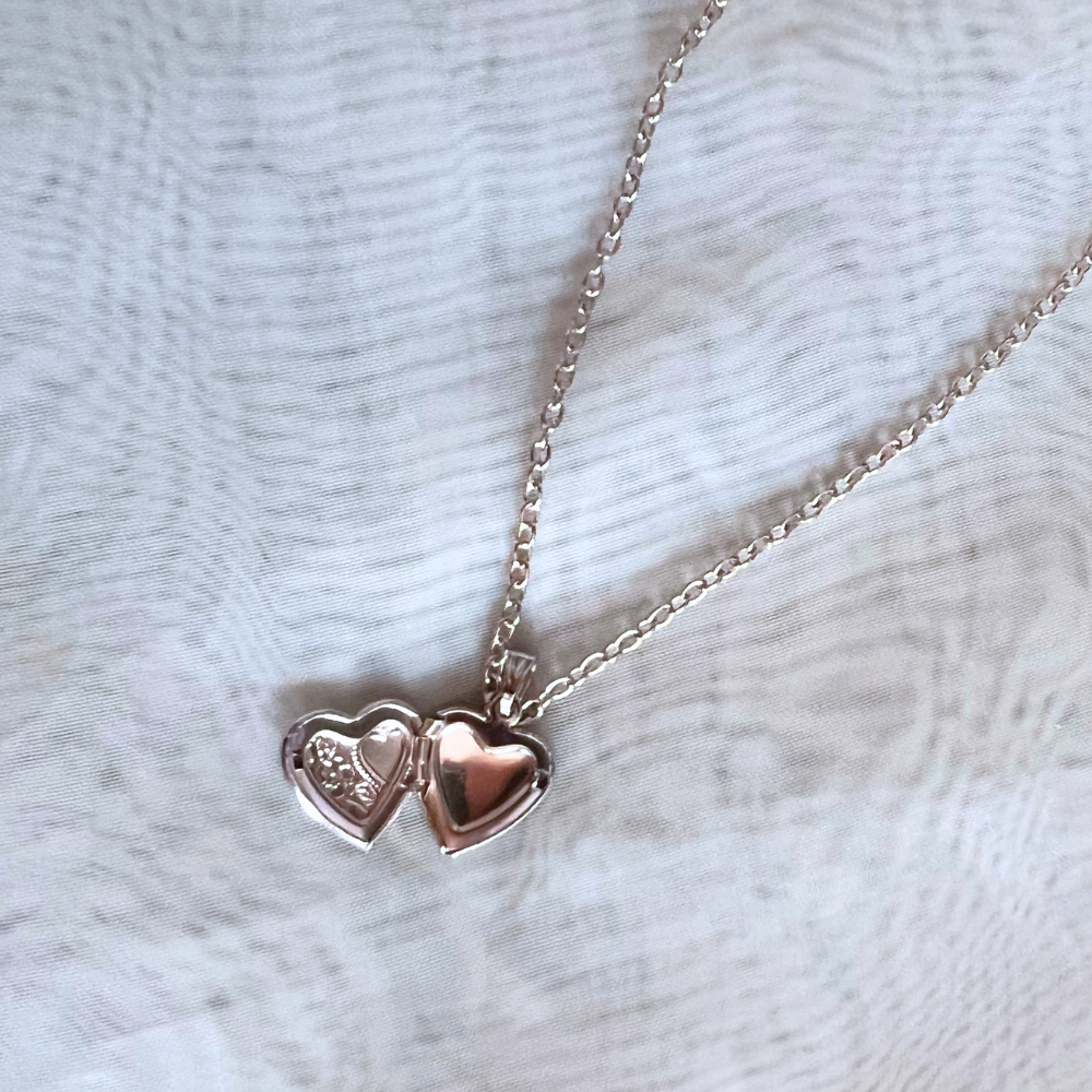 Photo Heart Locket - Silver