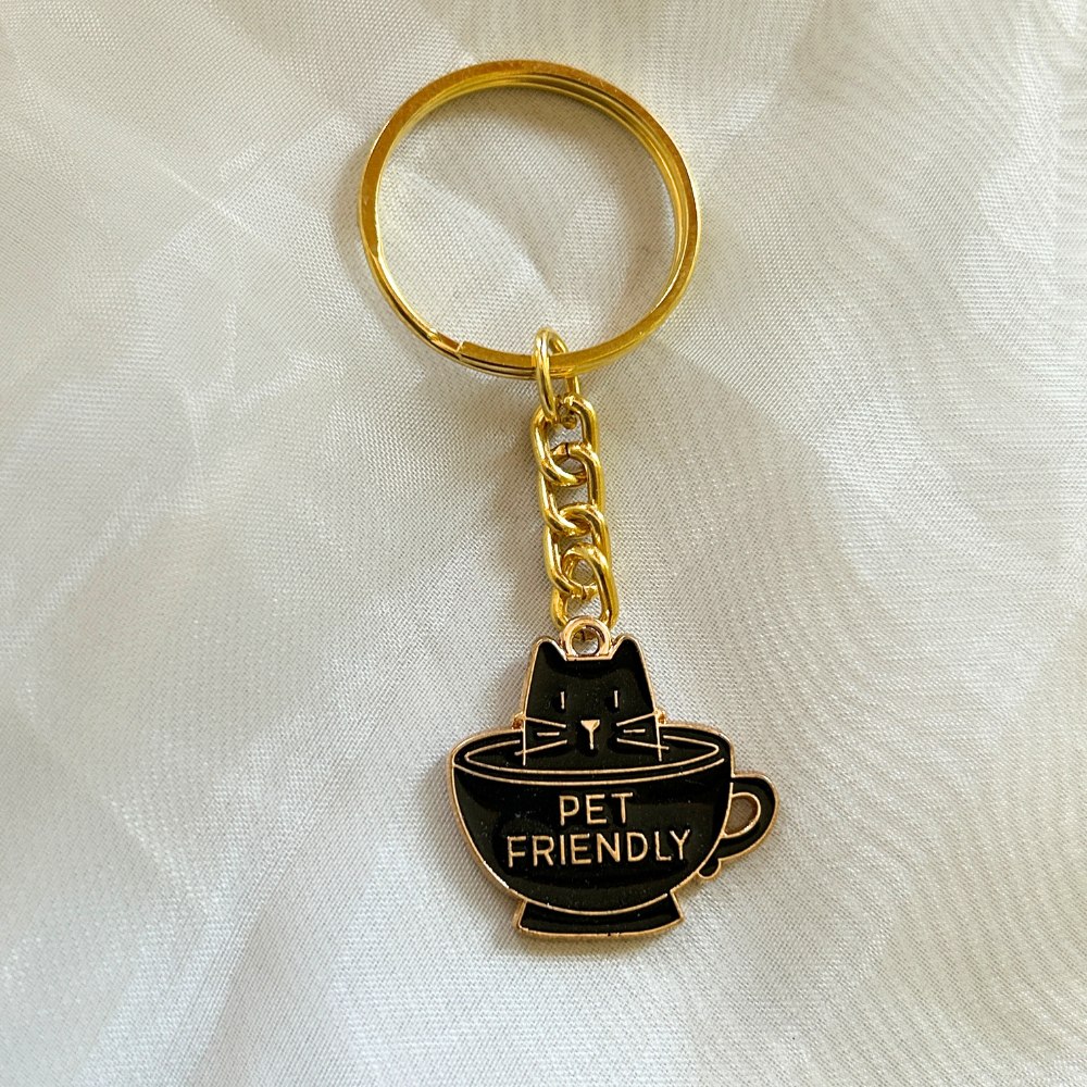 Pet Friendly Mug Keychain
