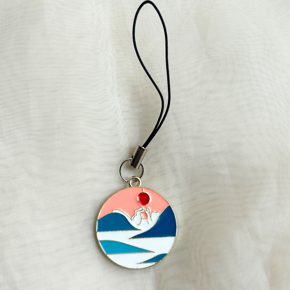 Nature Themed Phone Charms - Mountains/ Sunrise / Beach/ Ocean