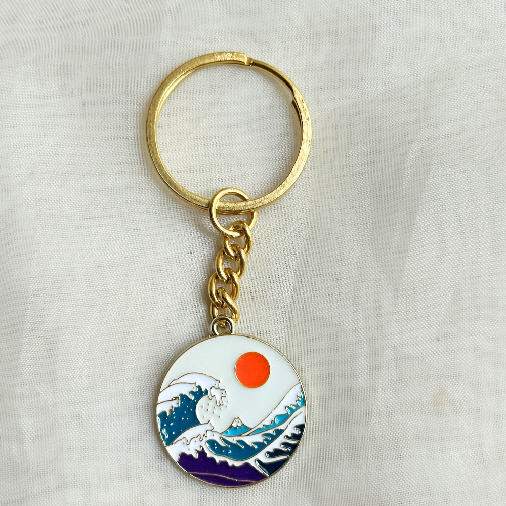 Nature Themed Keychains - Mountains/ Sunrise / Beach/ Ocean