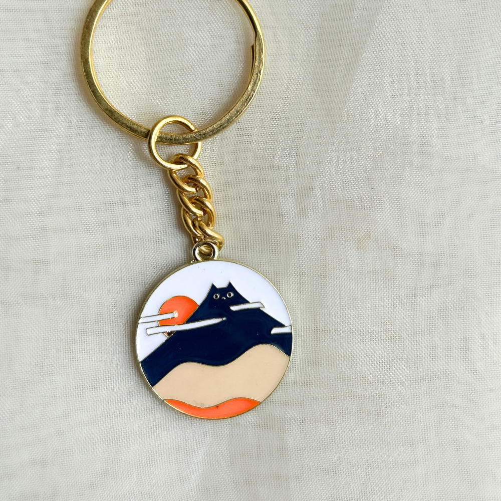 Nature Themed Keychains - Mountains/ Sunrise / Beach/ Ocean