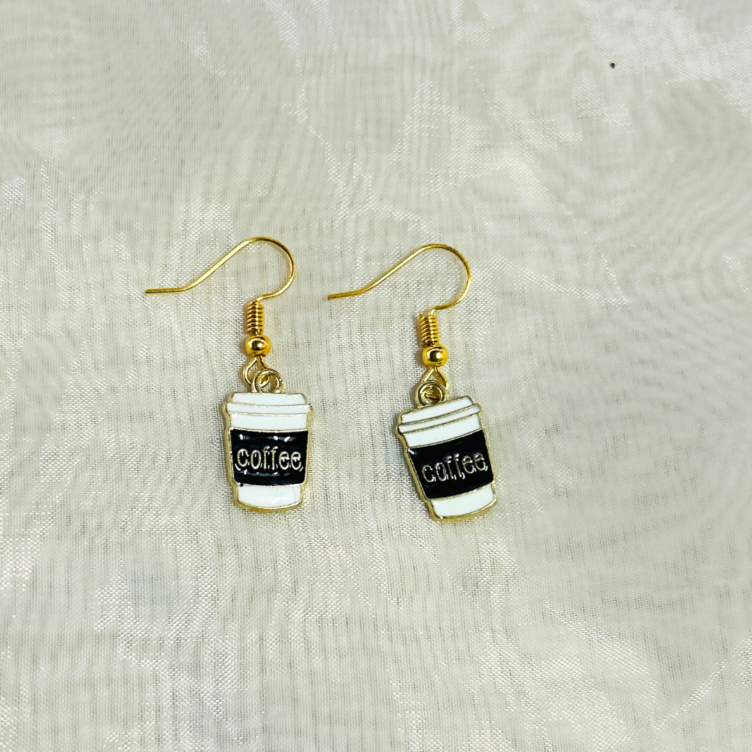 Coffee Earrings