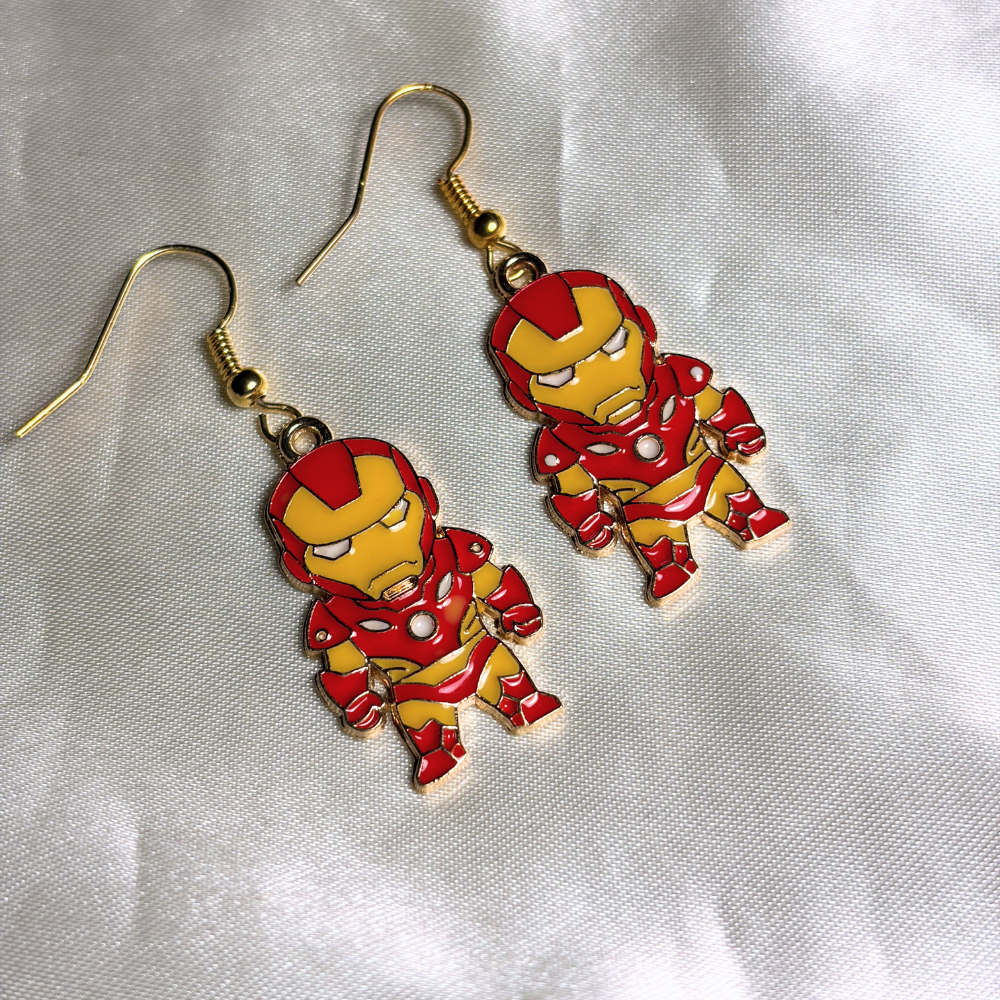 Ironman Earrings - The Marvel Collection