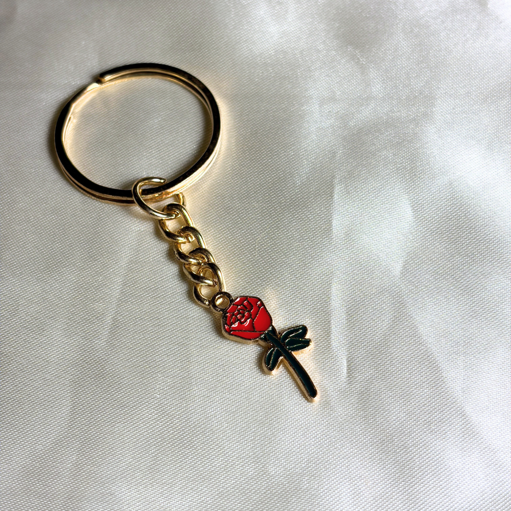 Rose Keychain