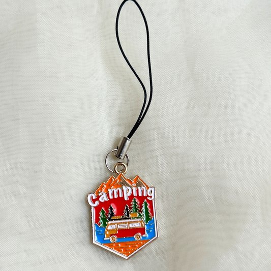 Camping Phone Charm - The Travel + Vacation Collection