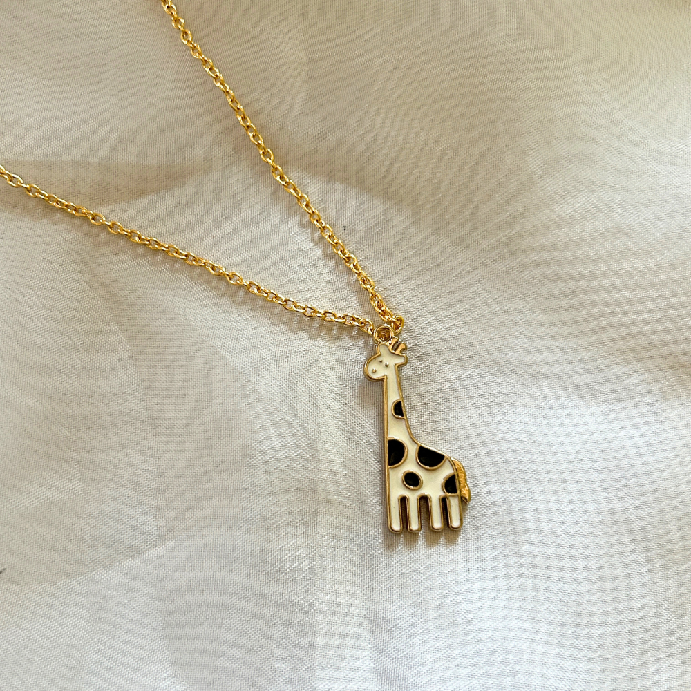 Giraffe Chain - White