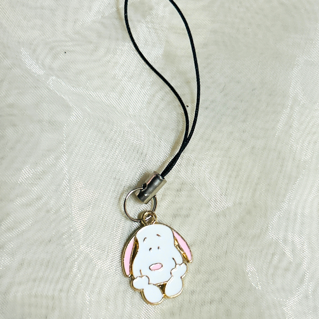 Cute Dog Phone Charm