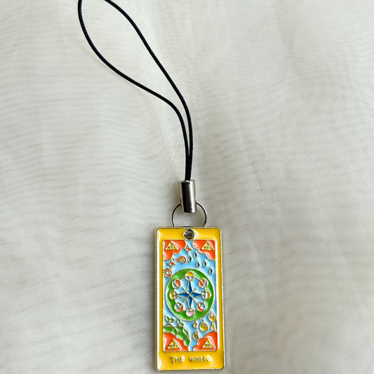 The Fortune Wheel Phone Charm - The Tarot Collection
