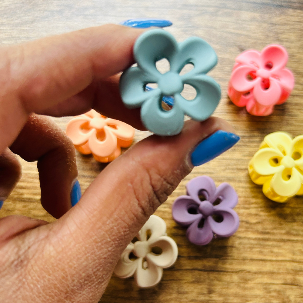Mini Flower Claw Clip - Extra Small