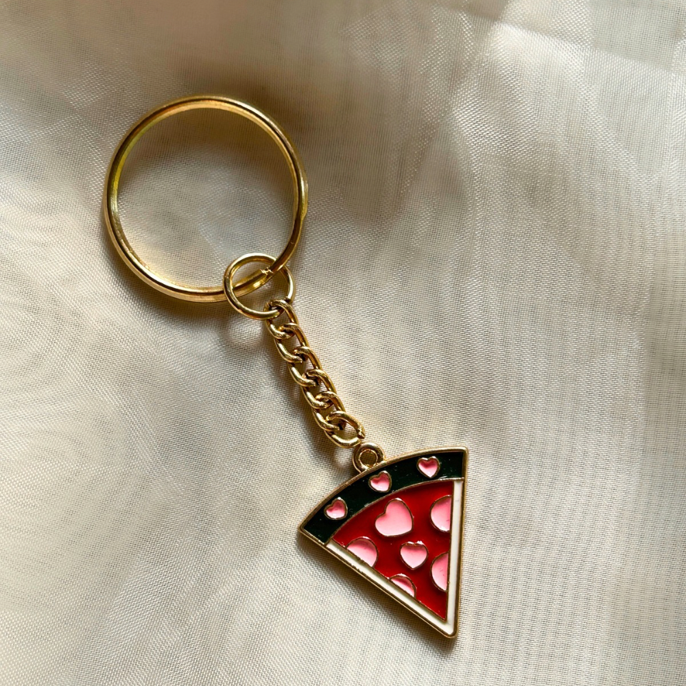 Pizza Slice Keychains
