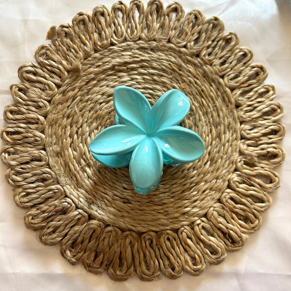 Flower Claw Clip - Medium - Pastel Colors