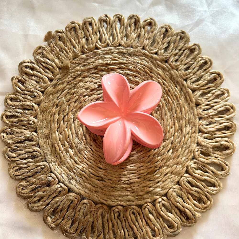 Flower Claw Clip - Medium - Pastel Colors