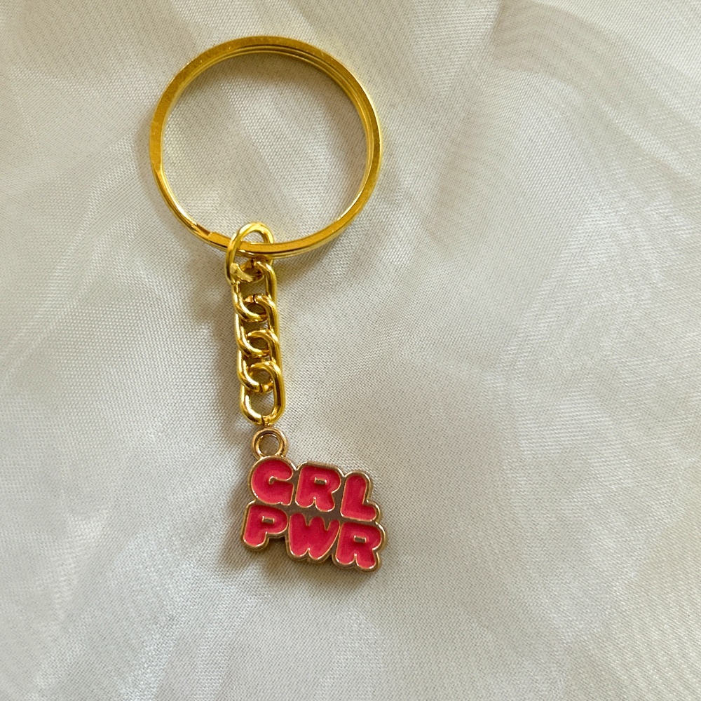 Girl Power Keychain