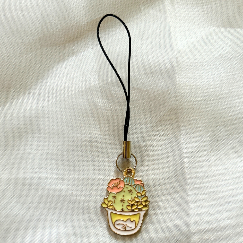 Cute Planter Phone Charm