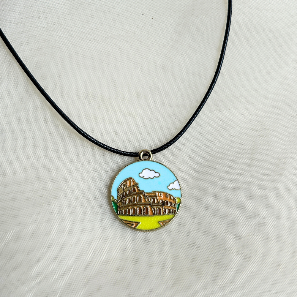 Monuments Charm Chain