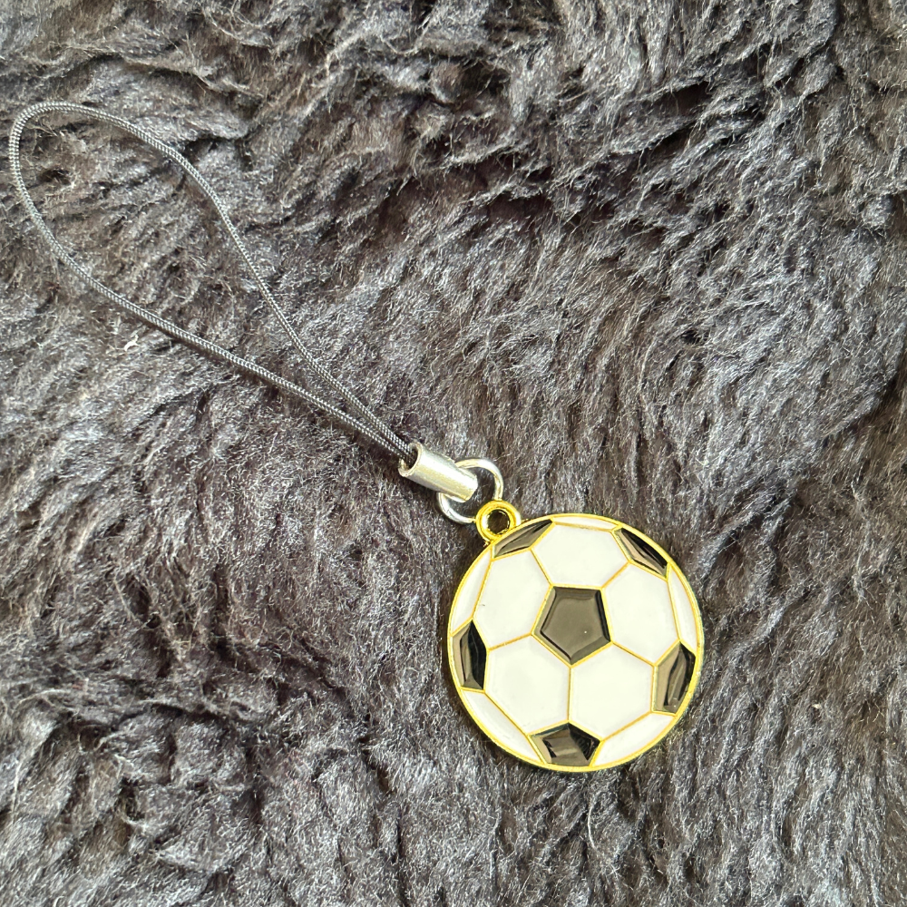 Football Phone Charm