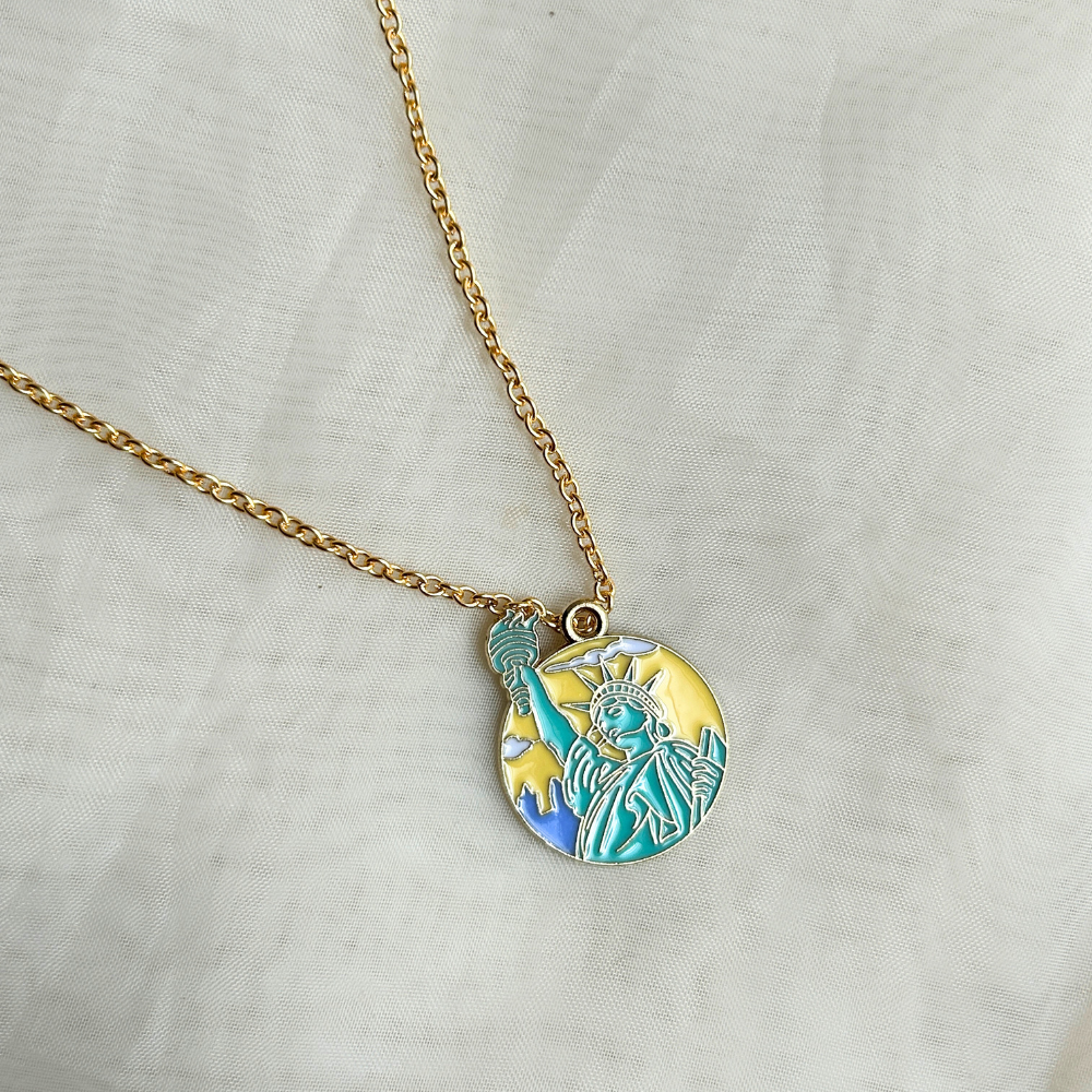 Monuments Charm Chain