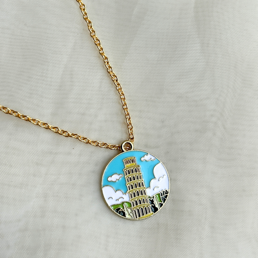 Monuments Charm Chain