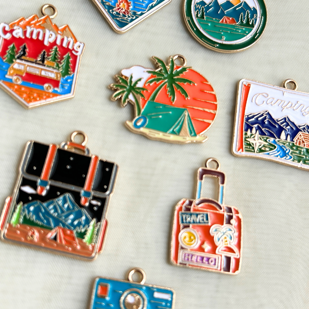 Travel Suitcase Phone Charm - The Travel + Vacation Collection