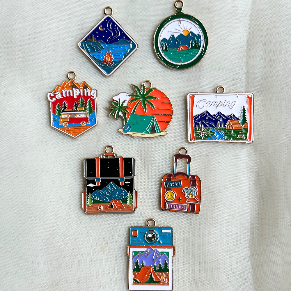 Campfire Phone Charm - The Travel + Vacation Collection