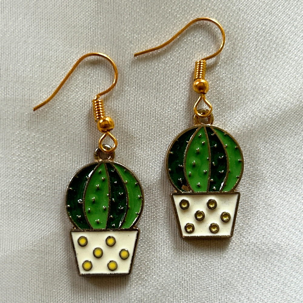 Cactus Earrings