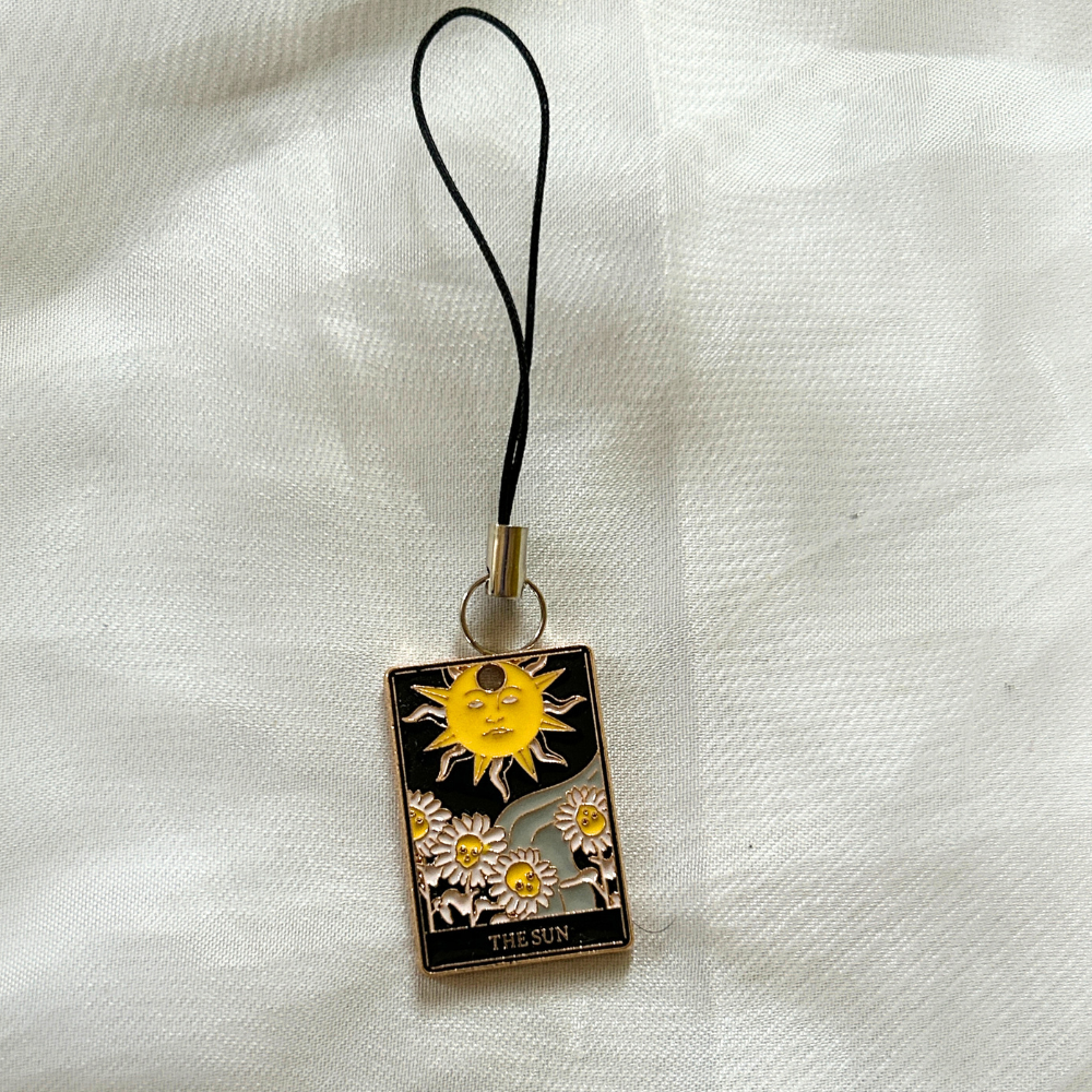 The Sun Phone Charm - Tarot Collection