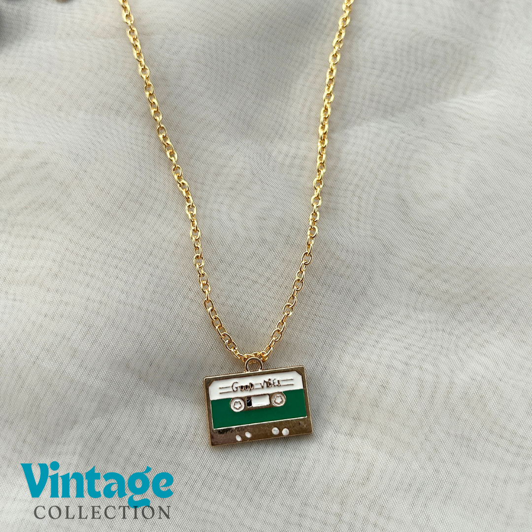 Vintage Cassette Tape Chain - The Vintage Collection