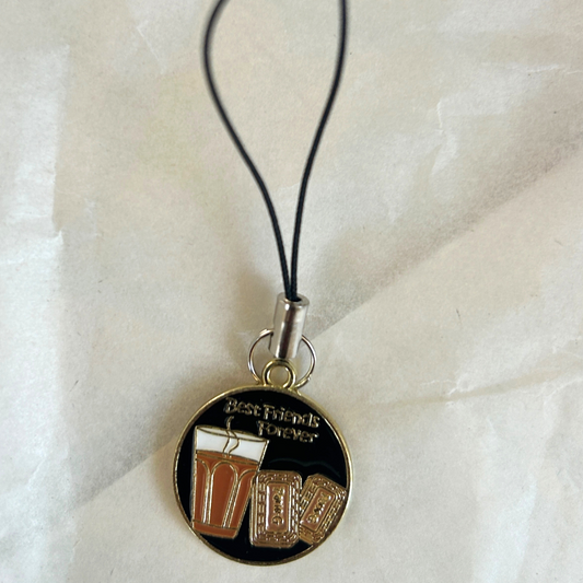 Chai and Parle G Phone Charm