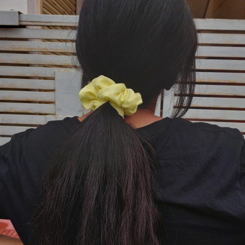 Yellow Scrunchie