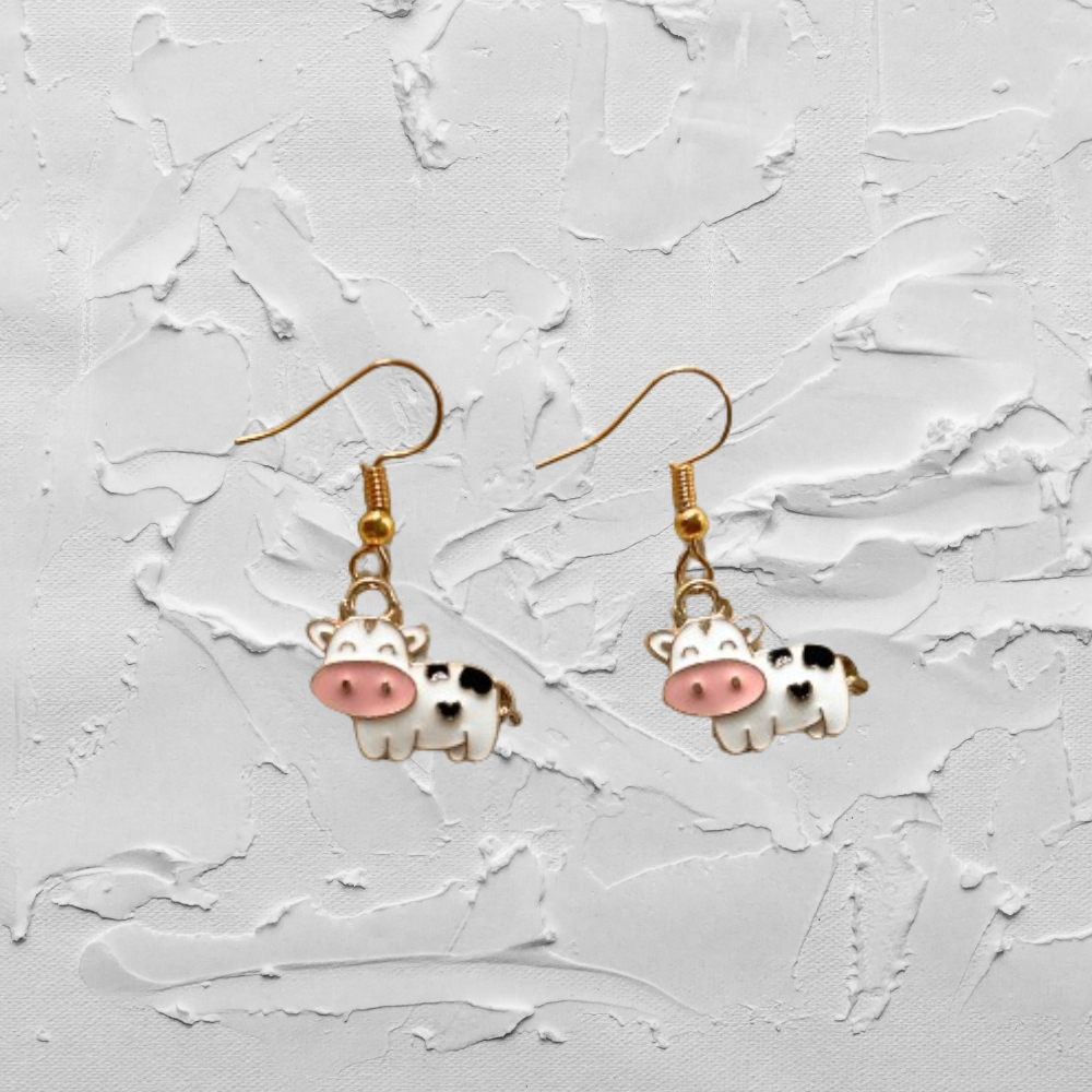 Cow Earrings