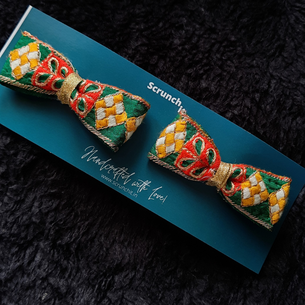 Ethnic Bow - Set of 2