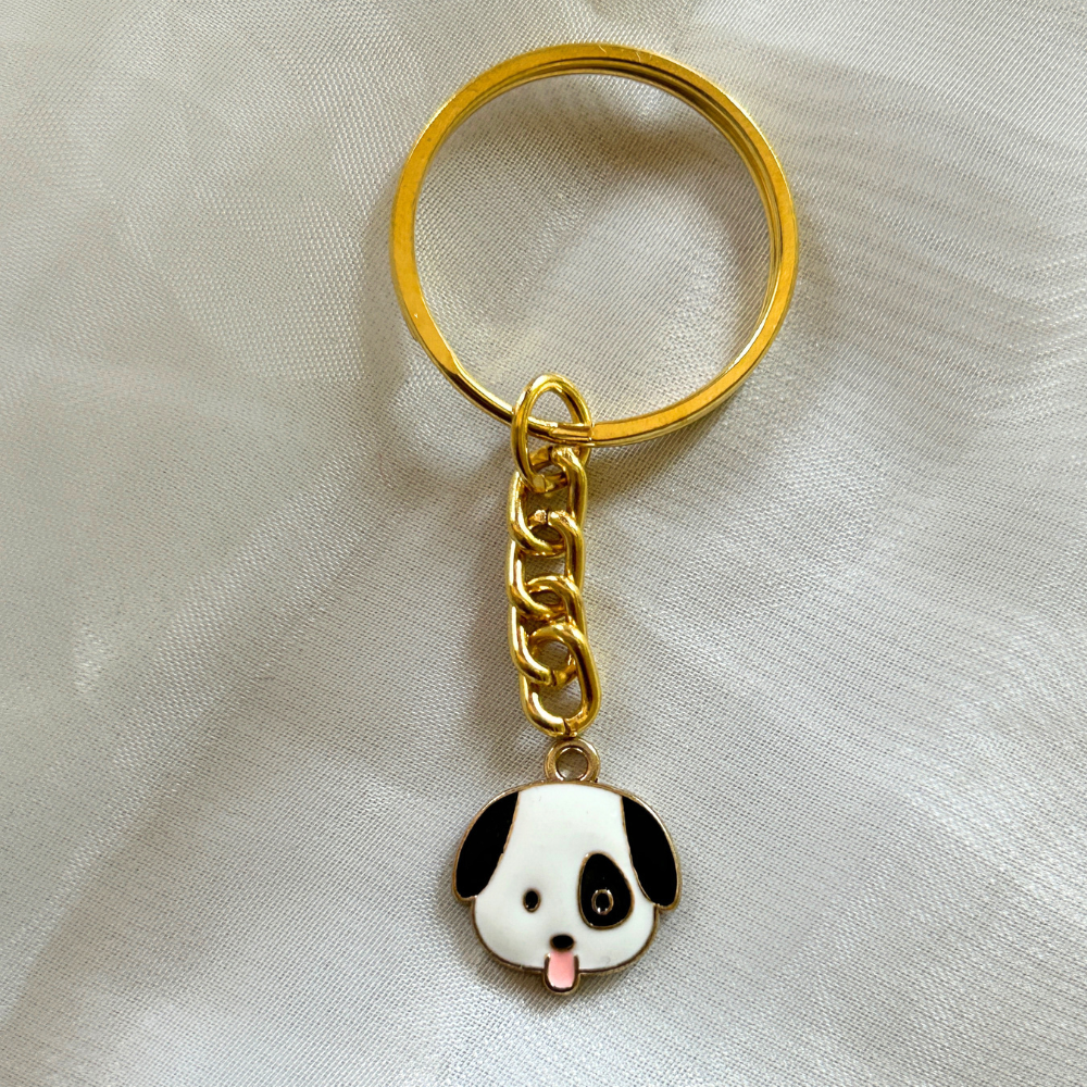 Puppy Face Keychain