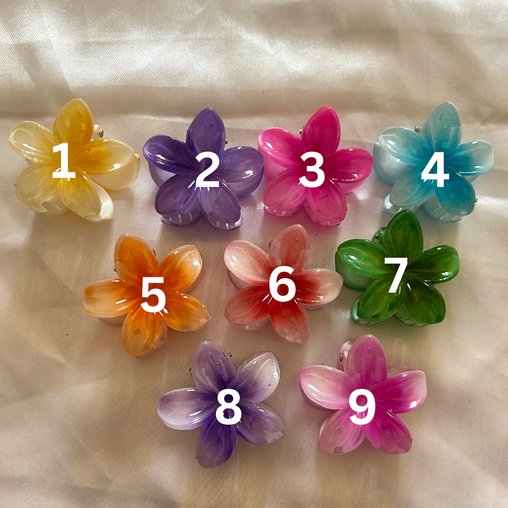 Flower Claw Clip - Small