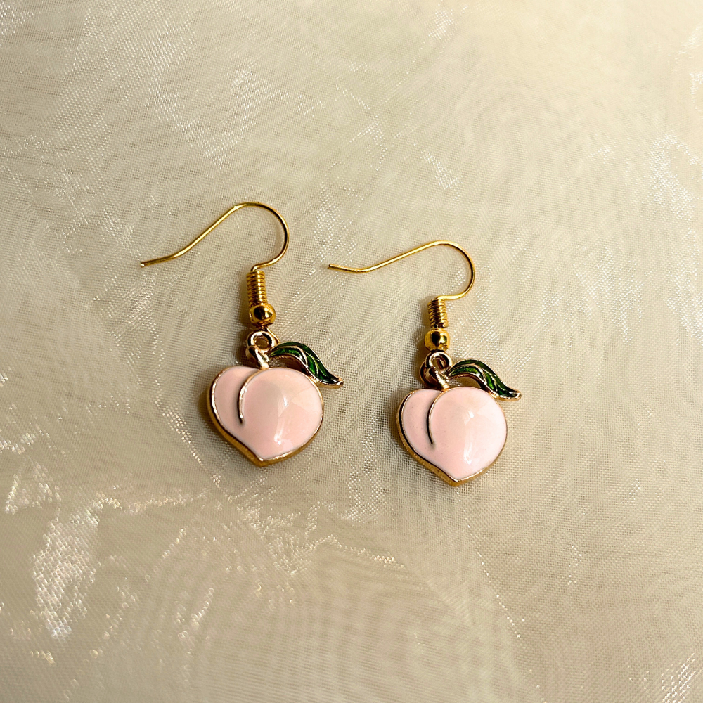 Peach Earrings