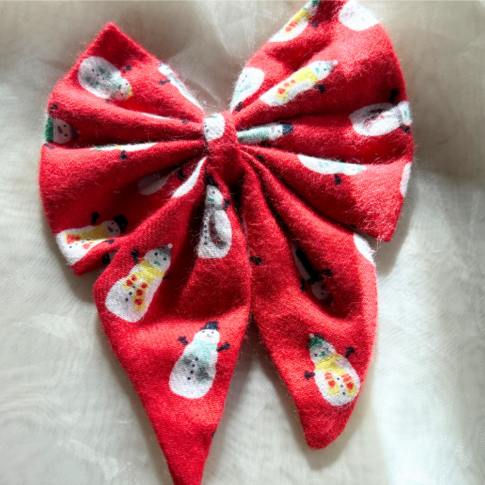 Red Snowman Pigtail
