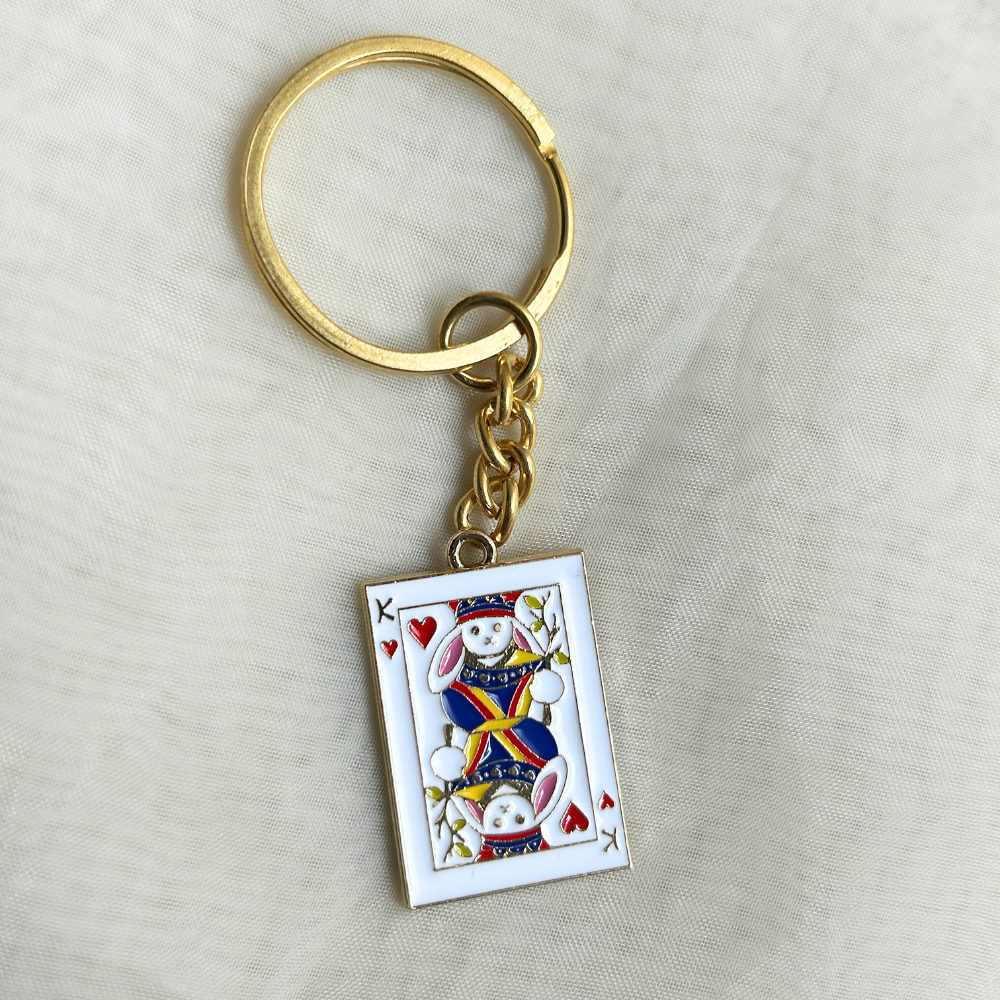 Playing Cards Keychain