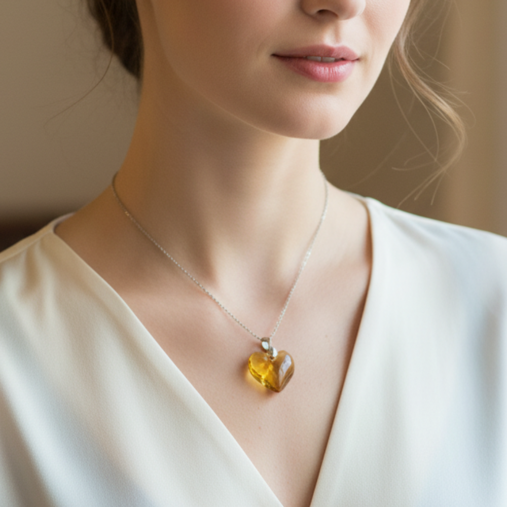 Heart Chain - Yellow