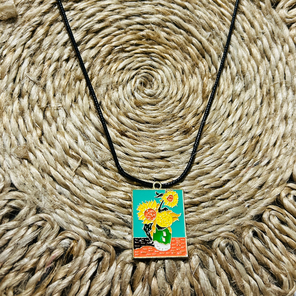 Van Gogh Sunflower Painting Chain