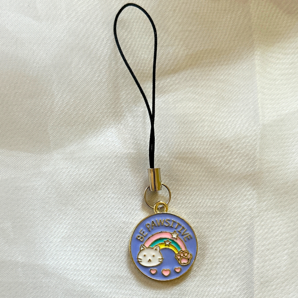 Be Pawsitive Phone Charm