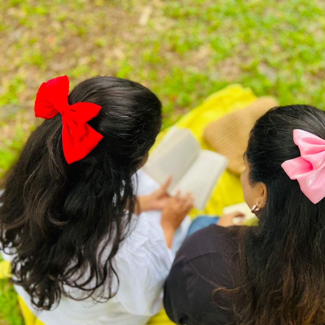Bright Red XL Bow