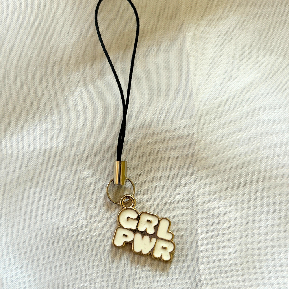 Girl Power Phone Charm