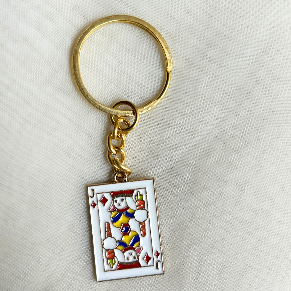 Playing Cards Keychain