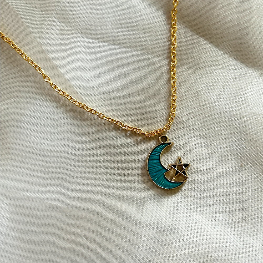 Moon and Star Chain